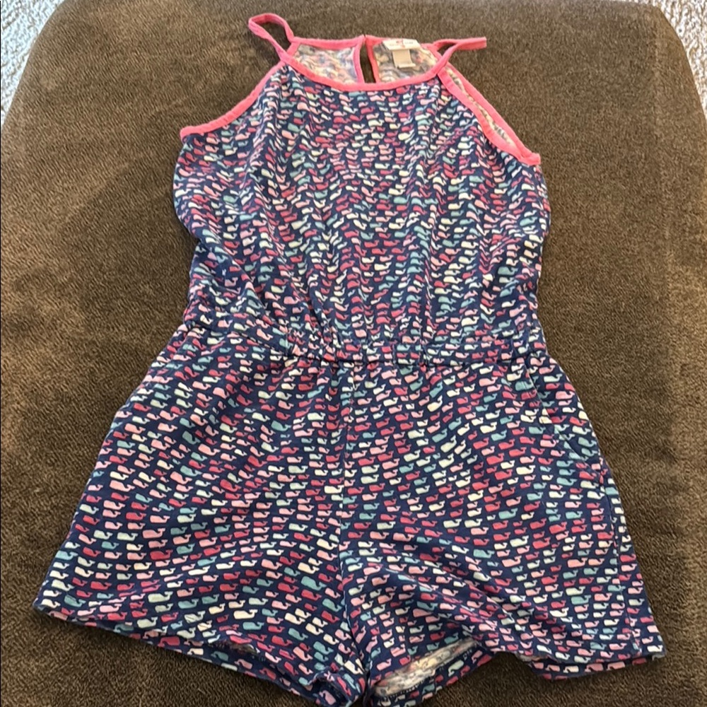 Vineyard Vines/Target collab size girls 10/12 Multicolor Patterned Romper